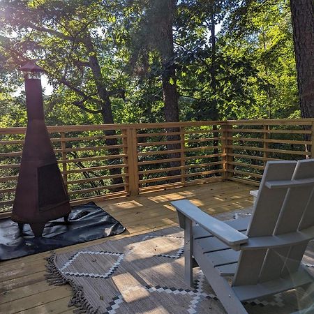 شقة Cabin #6 With Hot Tub Deck And Sunset View At Loblolly Pines يوريكا سبرينغز المظهر الخارجي الصورة