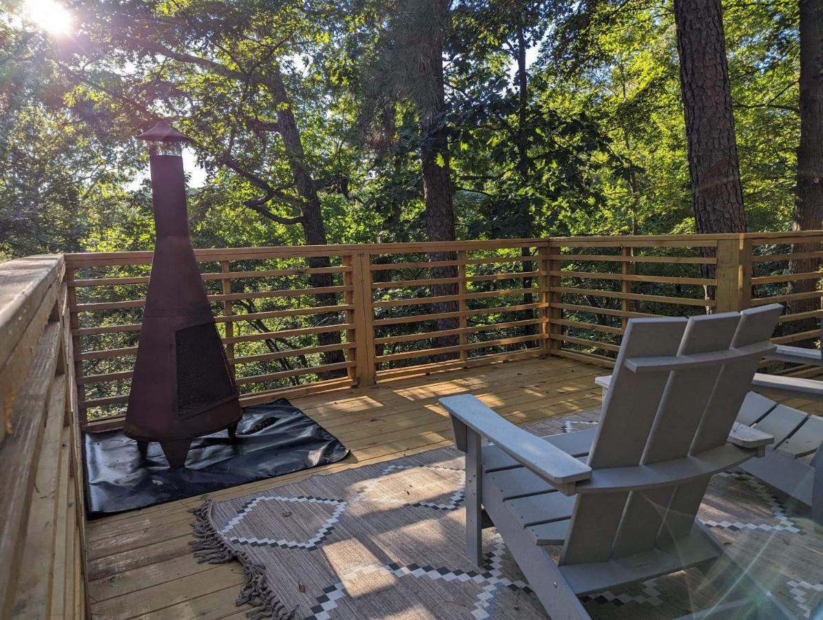 شقة Cabin #6 With Hot Tub Deck And Sunset View At Loblolly Pines يوريكا سبرينغز المظهر الخارجي الصورة